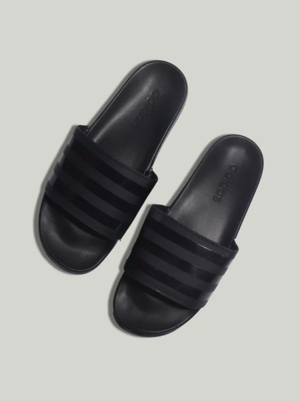 Adidas Stripes Slide All Black price in Pakistan