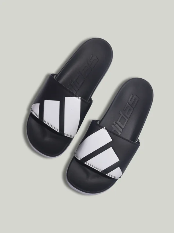 Adidas Slides Black and White Classic Edition price in Pakistan